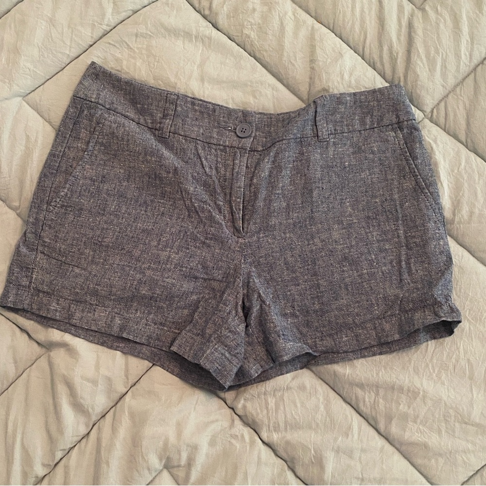Women's Gray Casual Shorts